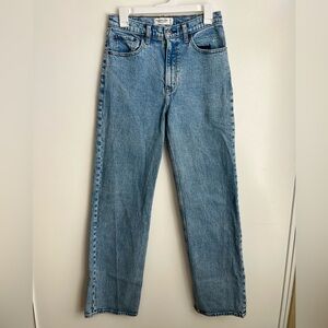 Abercrombie 90s relaxed jean high rise 28 / 6L long tall